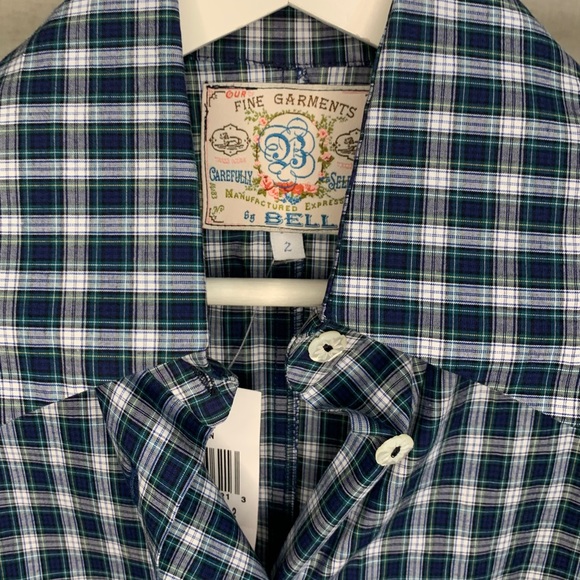 OUR FINE GARMENTS BY BELL Tartan Blouse - Picture 5 of 8